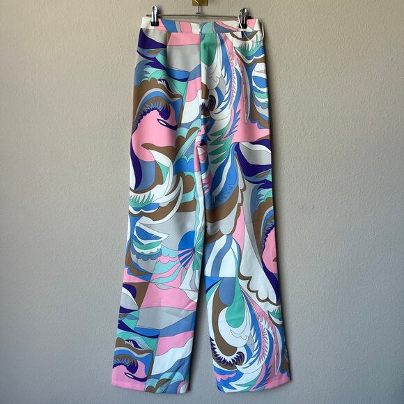 Akira Abstract Printed Wide Leg Pants Size S - Picture 3 of 5